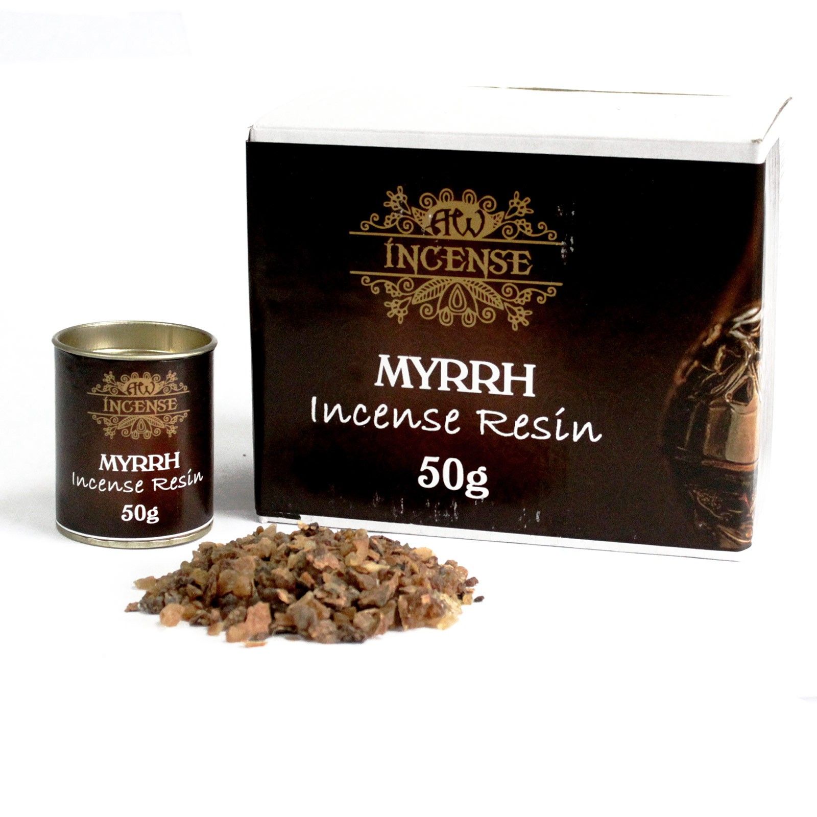 Incienso en Resina de Mirra (Lata 50g)