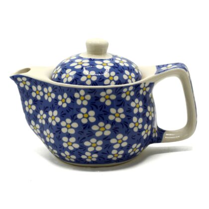 Tetera de Cerámica Floral con Infusor