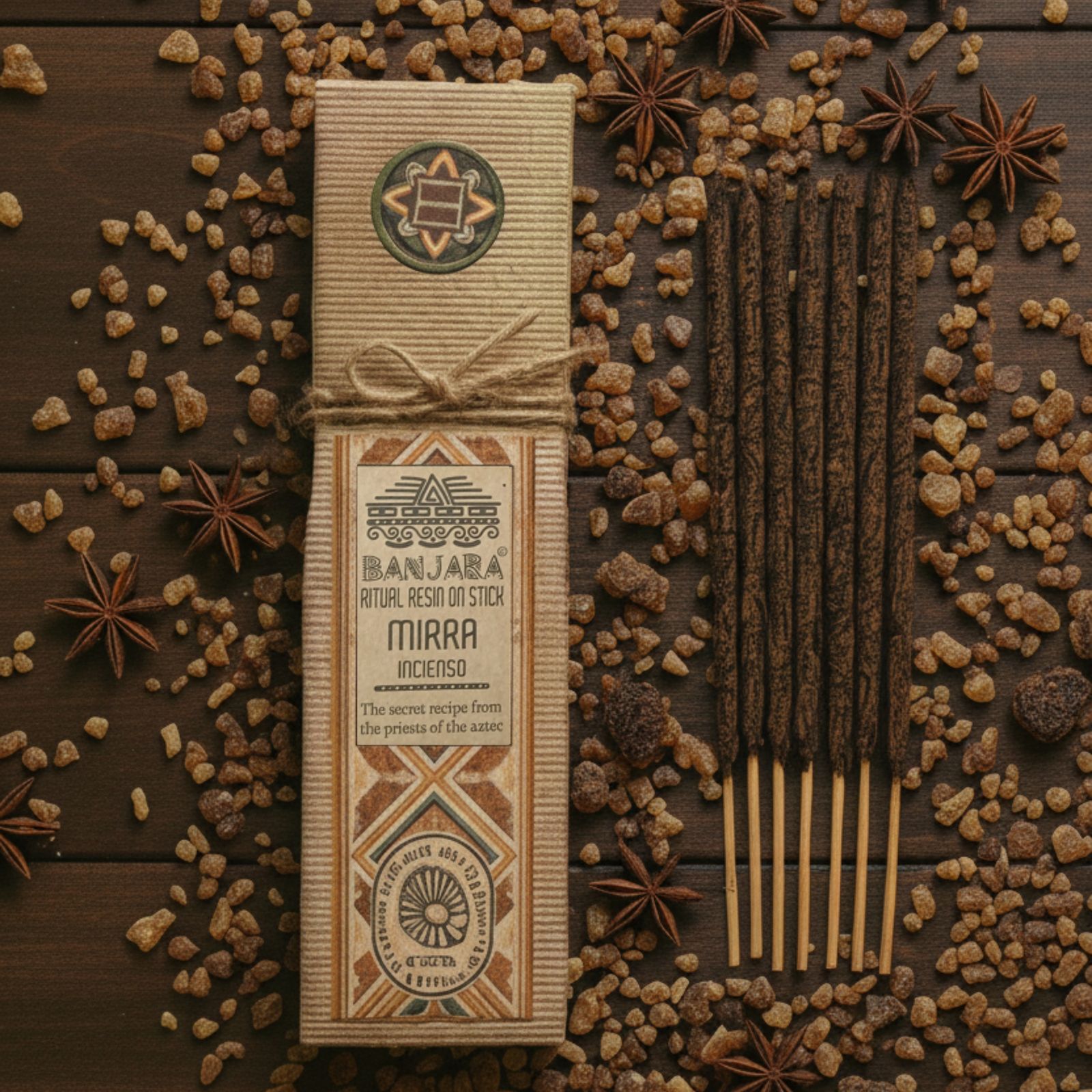 Resina ritual en palito - Mirra