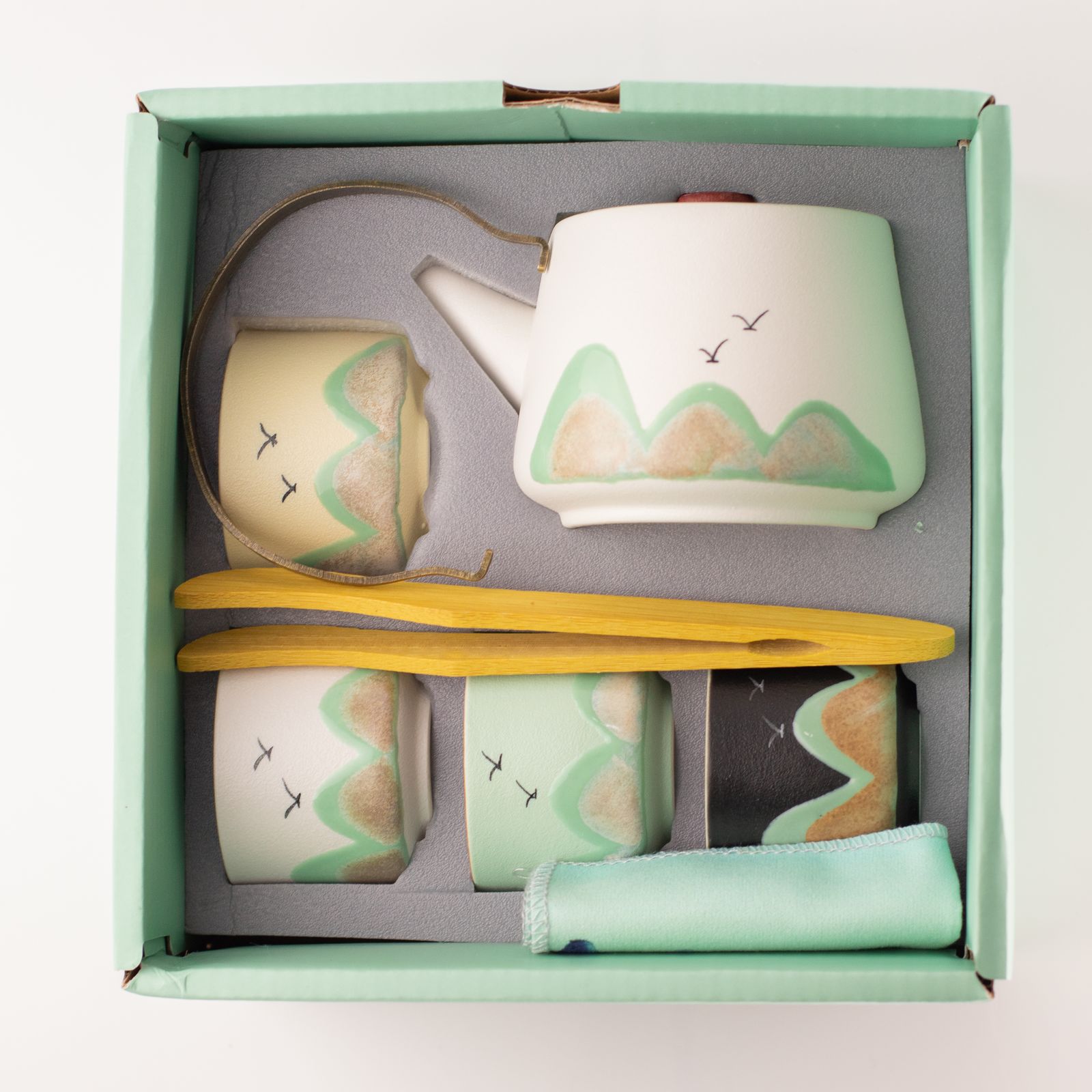 Set de Té Portátil Ritual «Paisaje Energético y Sanación» - Imagen 4